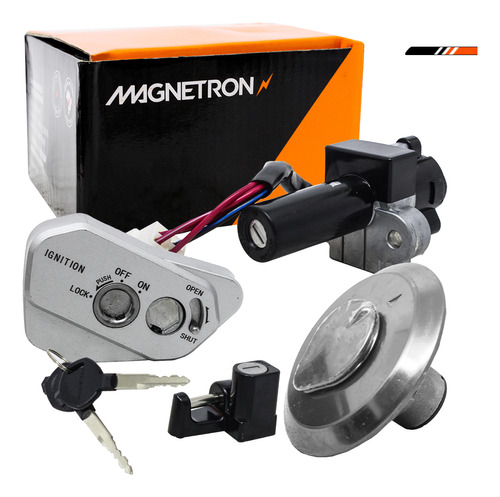 Conjunto De Travas Yamaha Ybr 125 2006 A 2007 Magnetron