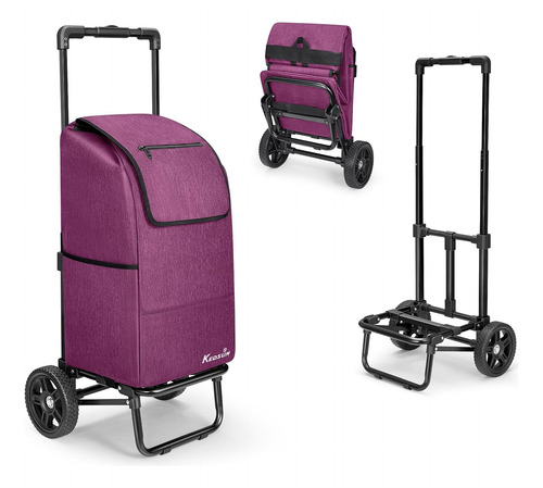 Carrito De Compras Kedsum 2 En 1 Para Comestibles, Carrito D
