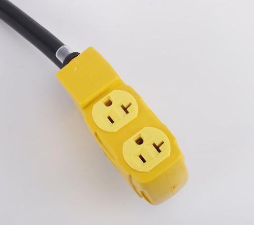 Adaptador De Distribución Rv, 50 A, 110 V, 4 Clavijas, Nema