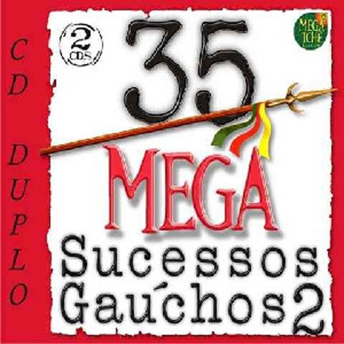 Cd - 35 Mega Sucessos Gauchos 2 (cd Duplo)