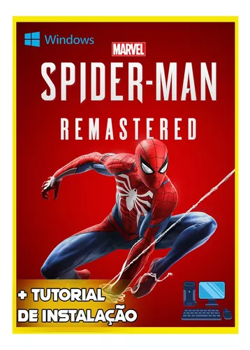 Spider Man Remastered Pra Pc Mídia Digital