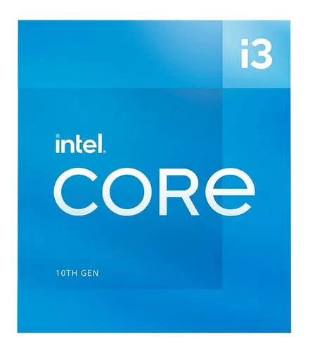 Processador gamer Intel Core i3 10105 BX8070110105 de 4 n cleos e