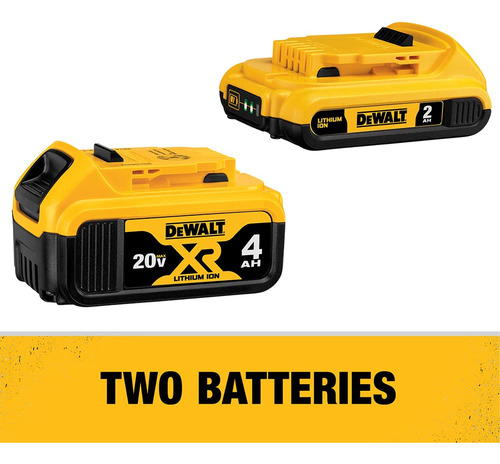 Kit Combinado De Herramientas Eléctricas Dewalt De 20 V Como