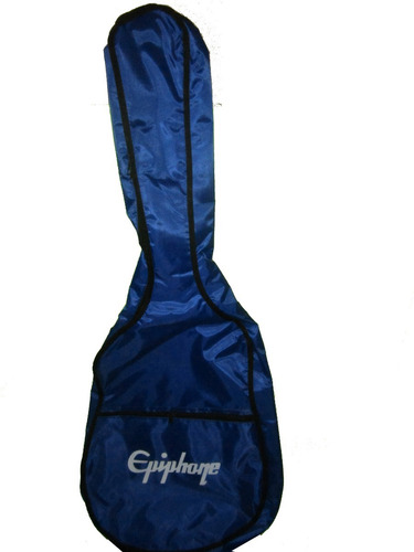 Funda Para Guitarra Acustica Color Azul Rey