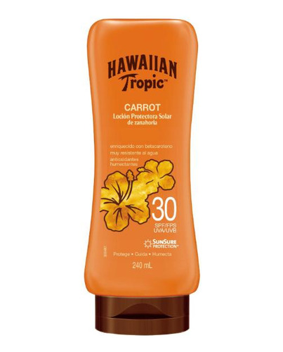 Protector Solar Hawaiian Tropic Zanahoria Fps30 240 Ml