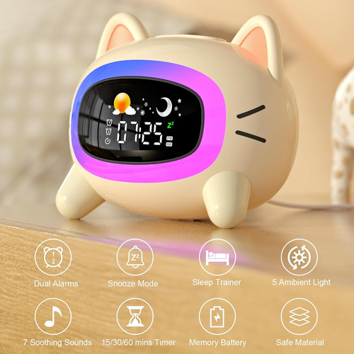 Reloj Despertador Para Niños, Reloj Despertador Ok To Wake P
