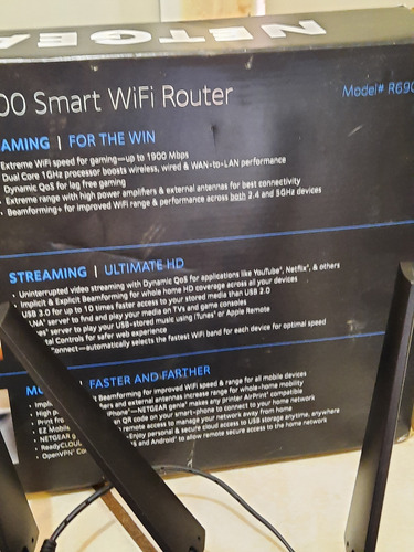 Netgear Nighthawk Ac1900 Smart Wifi R6900p (Usado)