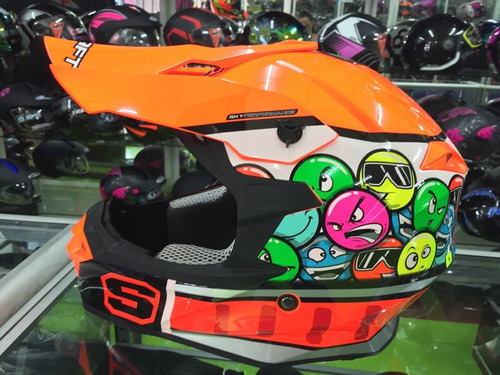 Casco Reglamentario Shaft Tipo Cross 