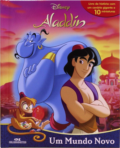 Livro Aladdin - Um Mundo Novo - Capa Dura