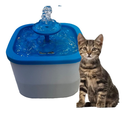 Fonte De Agua Para Gatos Bebedouro 1.2 Litros Eletronico Usb