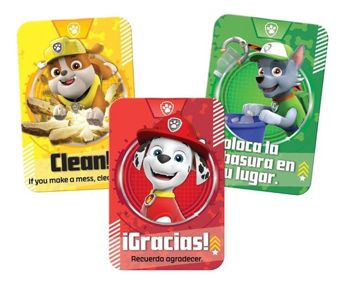 Novelty - Flashcards Paw Patrol Buenos Modales