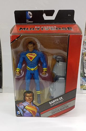 Figura Dc Multiverse Superman Earth 23- Nueva Sellada (Usado)