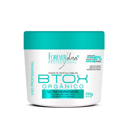 Btox Organico 250g Liso Natural Hidratacao Forever Liss