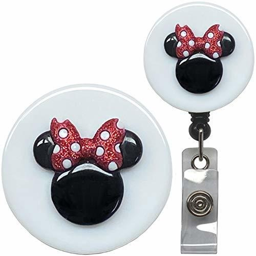 Porta Carnet, Credencial Mouse Ears Symbol Real Charming Ret