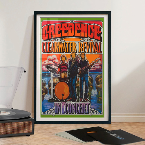 Cuadro 60x40 Rock - Creedence  Clearwater Revival Poster