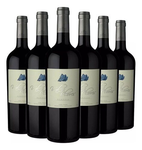 Vino Val De Flores Malbec Caja X6 Bot The Rolland Collection