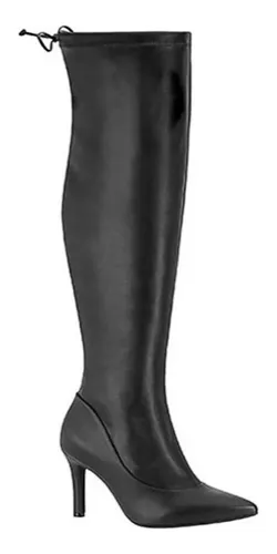 Bota Feminina Vizzano Over Salto Agulha Bico Fino 3049.241 Preto