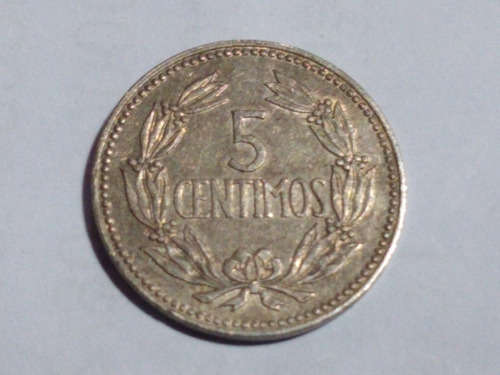 Moneda Venezolana De Colección De Cinco Céntimos De 1964