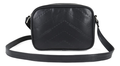 Bolsa Crossbody Para Mujer Lucentzza Logotipo Troquelado