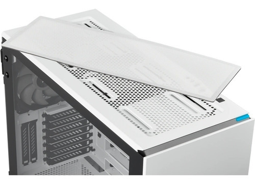 Imagen 7 de 10 de Gabinete Gamer Corsair Carbide 678c Tg Atx White +3 Fan140mm