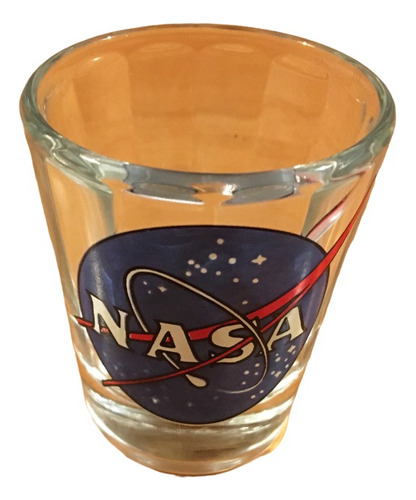 Nasa Kennedy Space Center Shot Glass Vaso Chupito Usa