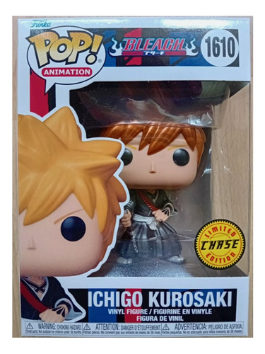 Boneco Funko Pop Bleach Ichigo Kurosaki ( Fb Shikai ) Chase