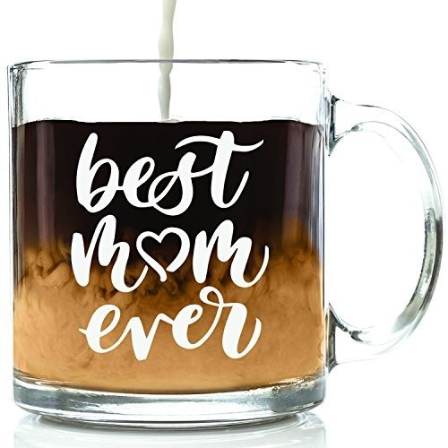 Best Mom Ever Glass Coffee Mug - Regalos Del Día De La Madre