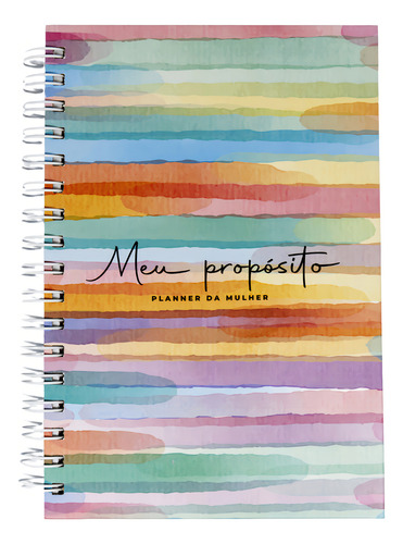 Planner Meu Propósito - Capa Aquarela - Joyce Meyer, De Joyce Meyer. Editorial Bello Publicações, Capa Dura Em Português.