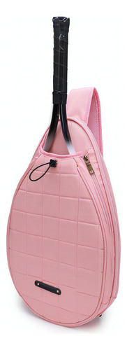 Bolsa Impermeable Para Raqueta De Tenis Color Rosa