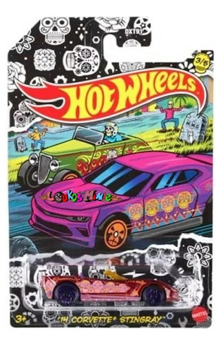 Hot Wheels ´14 Corvette Stingray Halloween 2021 Los Muertos
