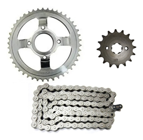 Kit De Sprocket 45dx13d 520h-108 Para Moto Italika Dm150