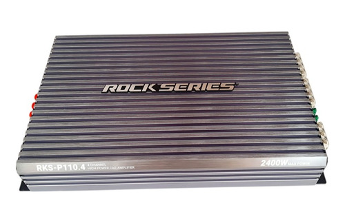Amplificador Rock Series Rks-p1100.1d 2200w Clase D 1 Canal