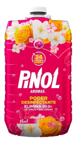 comprar Limpiador Pinol Aromas C\u002Fdetergente Y Microcápsulas 9l