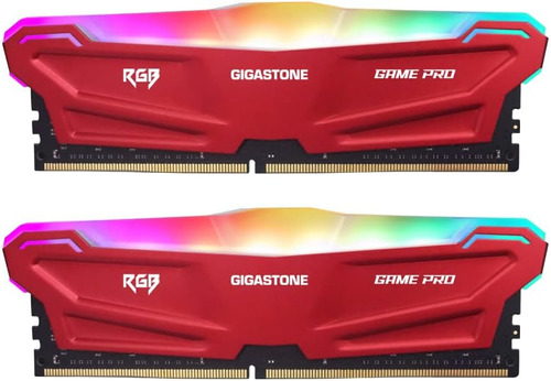 ?ddr4 Ram? Gigastone Red Rgb Game Pro Desktop Ram 16gb Ddr4