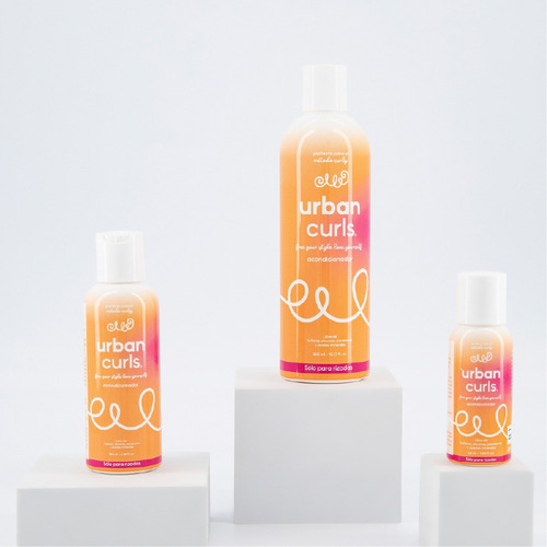 Acondicionador Para Cabello Rizado Urban Curls Sin Sal 360ml
