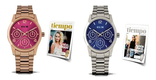 Clarín Colección Relojes Metálicos