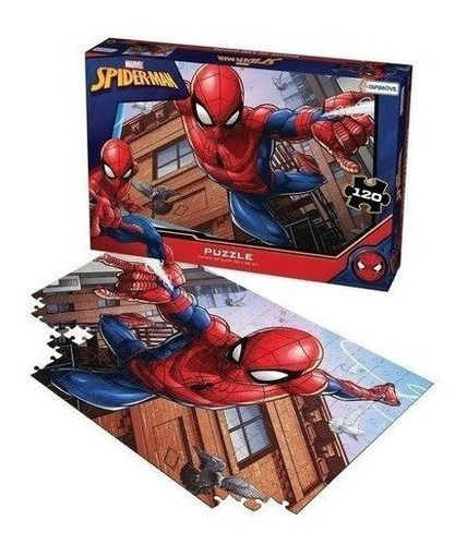 Puzzle Spiderman 120 Pzs Tapimovil 03230