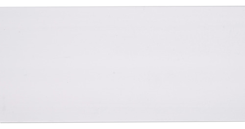 Zocalo Eps Antihumedad Blanco 2,50m X 10cm Terminacion Pared