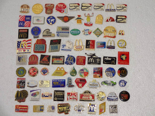 Pin Vendo Coleccion De 80 Pines Diferentes De Mc Donalds