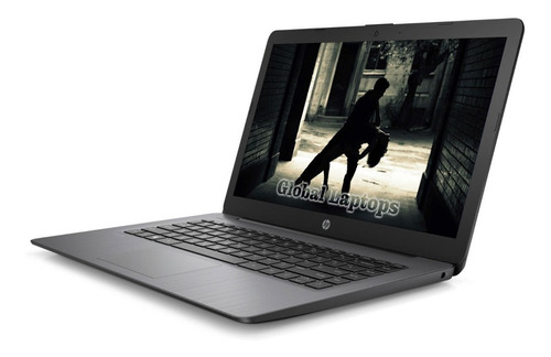 Laptop Hp 14 Stream 4gb + 64 Ssd / Amd A6 W10 Black