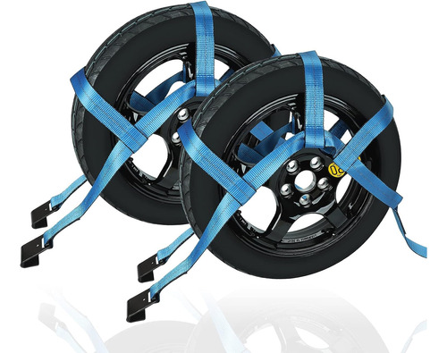 Juego De 2 Correas Tow Dolly Con Gancho Plano, Correa De ...