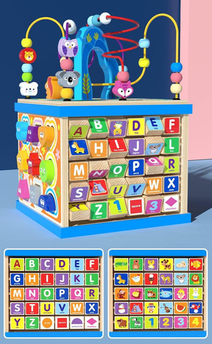 Cubo De Juguete Maze Activity Teaching Maze 8 En 1 Color Colorful Toygagade YSY085