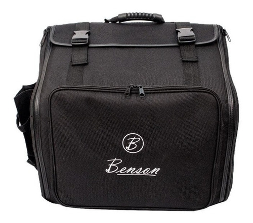 Imagem 5 de 5 de Acordeon 80 Baixos Bac80-7prd Vermelho C/bag Luxo - Benson