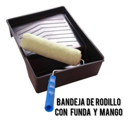 Kit Bandeja Con Rodillo 9  Cebra