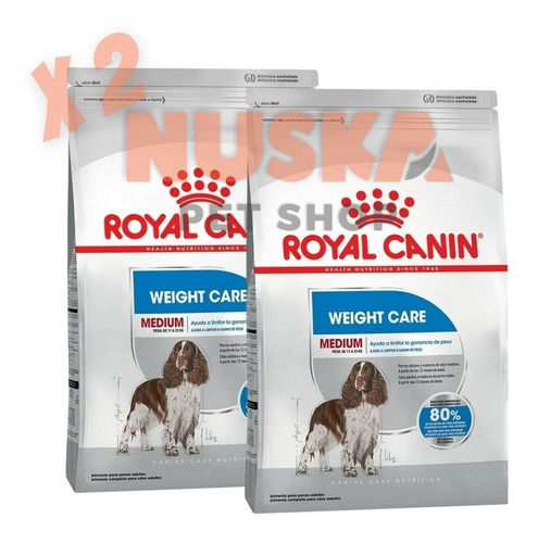 Royal Canin Medium Weight Care 3 Kg X 2 Unidades Perro Nuska