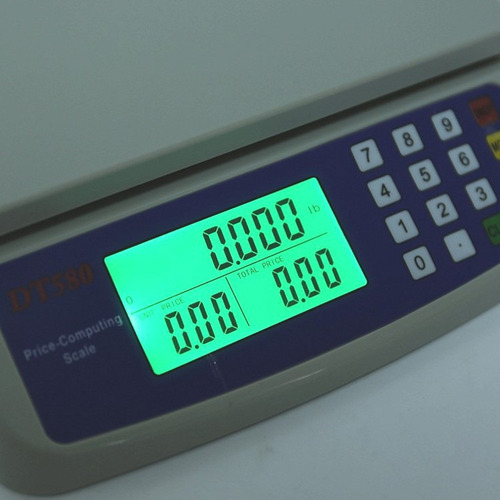 Báscula Digital De Cocina Compacta Dt580 De 30 Kg