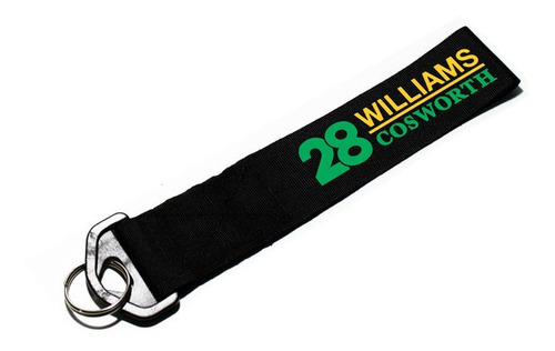 Llavero Cinta Tow Strap F1 Williams Cosworth Reutemann 28