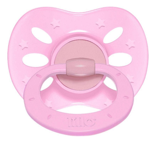 Chupeta De Silicone Extra Air Tam.01 Rosa - Lillo