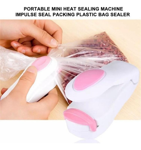 . Mini Sellador Maquina Calor Bolsas Plastico Celofan