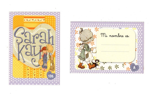 Figuritas Sarah Kay 2010 Mi Álbum Íntimo - Pack X 5 Unidades